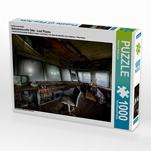 CALVENDO Puzzle EIN Motiv aus dem Kalender Geheimnisvolle Orte - Lost Places | 1000 Teile Lege-Größe 64 x 48 cm Foto-Puzzle für glückliche Stunden