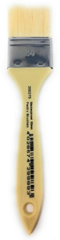 Schneider 200276 Chocolate Pastry Brush Glazing Brush with Plastic Handle and Naphtaleinfreien Hair Food Safe Width: 60 mm | Naphtaleinfreien hair ensures commercial food safety for glazing chocolate or pastries evenly.