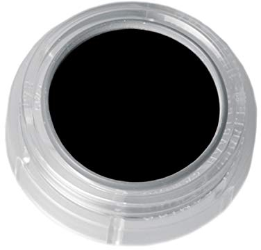 Lidschatten/Rouge, Döschen 2g, Farbe 101 Schwarz, Profi-Make-Up, sehr intensive Farbkraft