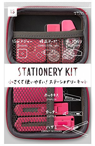 Midori 35320006 XS Schreibwaren-Set, Rosa