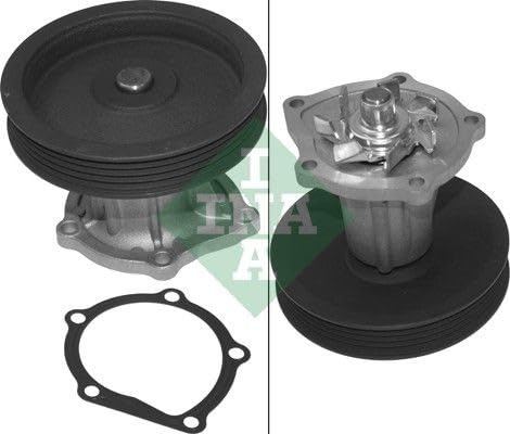 INA 538 0699 10 Kühlmittelpumpe Motorkühlung Wasserpumpe Kompatibel mit CHEVROLET SPARK M300 24101215 25188341 25191167
