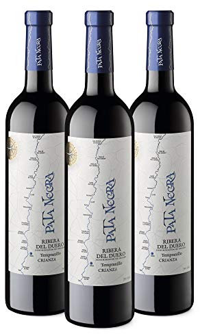 Pata Negra Crianza - Vino Tinto D.O Ribera del Duero - Caja de 3 Botellas x 750 ml