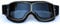 HONCENMAX Vintage Brille Sport Sonnenbrillen Helm Steampunk Brillen Motocross im Freien Rennfahrer-Motorrad Flieger Pilot Stil Cruiser Scooter Brille Retro für Kinder Männer und Frauen
