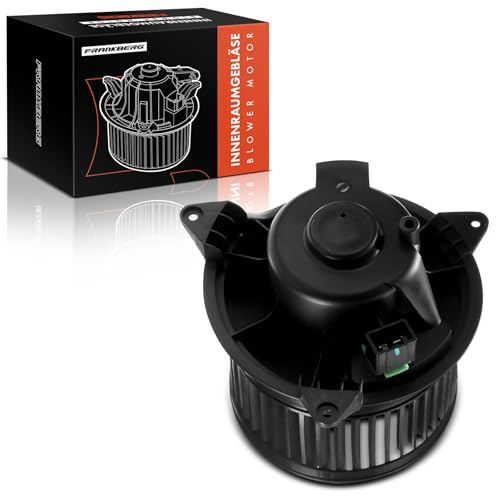 Frankberg Moteur de soufflerie de chauffage XS4H18456AD | Compatible avec: Mondeo III Berline B4Y, Mondeo III B5Y, Focus DAW DBW, Tournoi Mondeo III BWY, Focus Saloon DFW