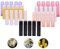 DXIA 35 Stück Lippenstifthülsen 5.5ml, Leer Lippenstift, Lippenbalsam Hülsen, Lippenpflegestift Hülse zum Selbst Befüllen, für Lippenbalm, Selbstgemachten Balsam, DIY Selbst Hergestellte Lippenstift