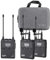 FOMITO Godox Pro Système de microphone Lavalier sans fil WMicS1 avec 2 émetteurs TX1 + 1 récepteur RX1 avec OLED HD, 96 canaux, anti-interférence d'image, RF réglable, longue durée de vie