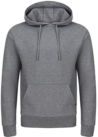 riverso Hoodie Herren RIVTheo Regular Fit Kapuzenpullover Pullover, Größe:4XL, Farbe:Grey Melange Standard 2 (23300)