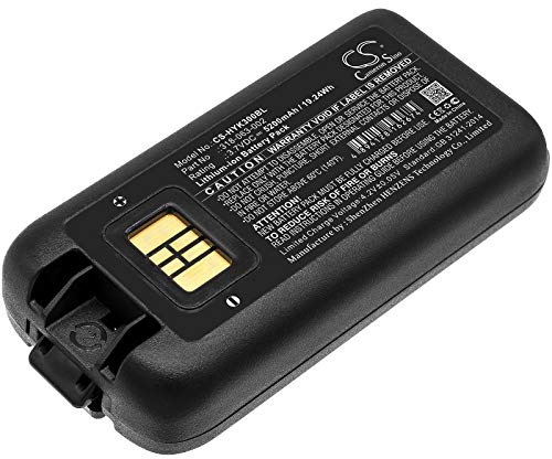 TECHTEK akku Kompatibel mit [Honeywell] CK3, CK3B, CK3X, CK3XR, CK65, CK70, CK71, CK75, EDA60K, für [Dolphin] CK65 Ersetzt 318-034-001, für 318-034-003, für 318-034-013, für 318-034-023, für 318-034-