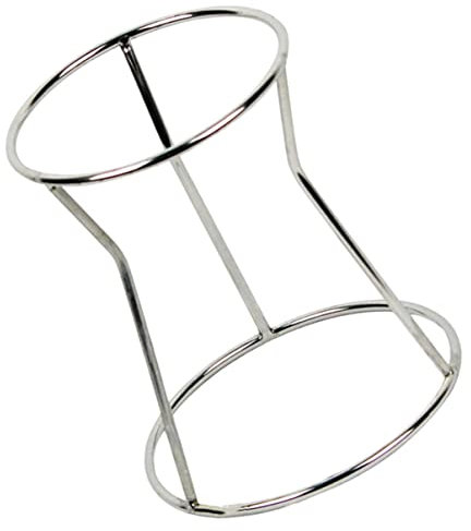 Cabilock 1Pc Funnel Stand for Wax Melt Pourer Pancake Cone Holder Single En Stainless Steel Shelf