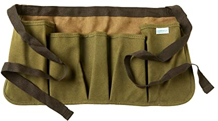 FloristryWarehouse Oasis Floristen-Werkzeuggürtel, Wildleder und Leinen, 5 Taschen