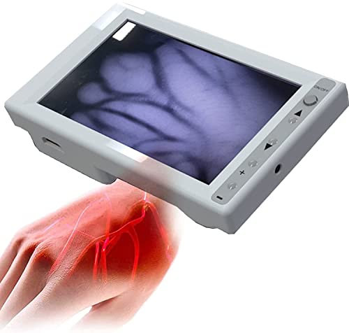 CICOLO Professionelle Venenlicht, Infrarot-Venenfinder, Handinfusionsvenenbetrachter Gefäßvenenlokalisierungslampe Transilluminator für Erwachsene Kinder Arzt Pflegeheim Krankenhaus