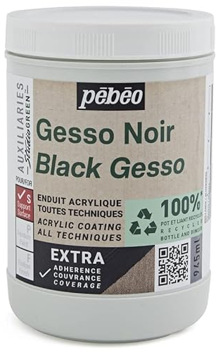 Gesso Pébéo Studio Green - Nero - 945 ml
