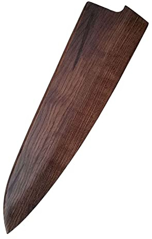 MYCENSE Knife Sheath Blade Protector Wood Durable Multifunction Cover Wear Resistant Bag Classical Cutter for Camping Outdoor Kitchen, 210mm