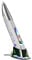 HUIOP 2.4GHz Optical Pen Mouse Left & Right Hands Rechargeable Wireless Optical Pocket Pen Mouse Wireless Dual Right Keys Grey,Optical Pen Mouse