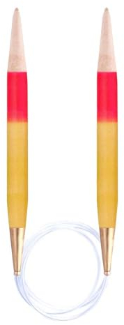 Pony Flair Rundstricknadeln Holz 60 cm 9 mm - 1 Stk