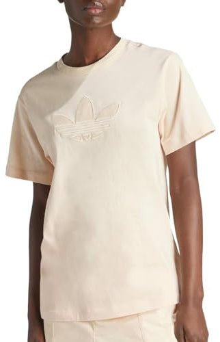 adidas Monogram Damen-T-Shirt, Gelb