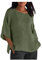 KOG Warehouse Deal - Damen T-Shirt Basic Einfarbig Oberteil Lässig Kurzarm Shirt Frauen Shirts Tie-Dye Muster Top Frau V-Ausschnitt Elegant Pullover Angebote des Tages Heute Armeegrün L