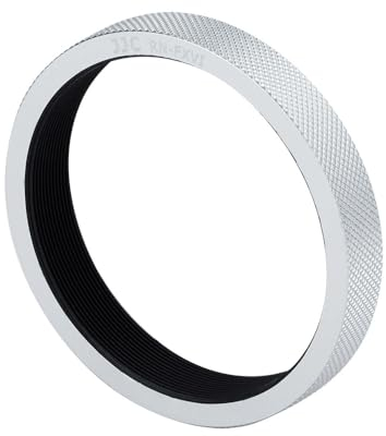 JJC Adapterring für Fujifilm X100VI X100V X100F X100T X100S X100 X70 Kamera Objektivfilter, unterstützt 49mm Filter und Original FLCP-49 Objektivdeckel -