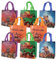 8 Stück Halloween Geschenktüten Mit Griffen, Süßigkeiten-Tüten, Non-Woven Taschen für Trick or Treat, Kinder