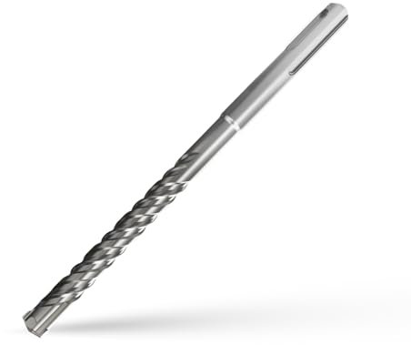 CSOOM SDS Plus Rotary Hammer Drill Bit 3/8x6.3, Professional Concrete Drill Bit for Concrete, Brick, Stone and Cement Walls