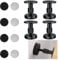 Table Leg Extenders, 4Pcs Adjustable Furniture Legs, 27-64mm Adjustable Feet, Furniture Leg Levelers with T Nut Bolts, Adjustable Cabinet Legs, Adjustable Levelling Feet for Sofa Table Chair Kitchen