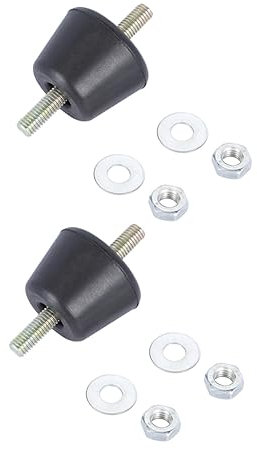 MAGICLULU Base Amortiguadora Almohadillas Antivibración para Aire Acondicionado Caucho Antideslizante