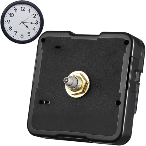 Uhrwerk FüR Wanduhr Lautlos Quarzuhrwerk Ersatz Batteriebetriebenes Uhrwerk Mit Leisem Uhrmotor FüR Diy Uhr Reparatur Und Selbsteinbau Uhr Teil Ersetzen ZubehöR Uhrwerke Zum Selbsteinbau Mit Zeiger