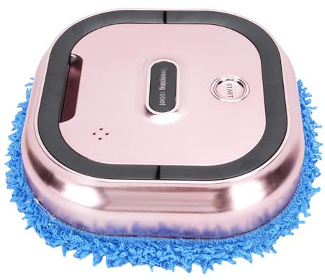 CHICIRIS Robot Trapeador Robot, Aspirador Robótico Eléctrico con Batería de 2400 MAh y Cuerpo Delgado de 2,8 Pulgadas, Base Autovaciante con Almohadillas Secas y Húmedas para Pisos de