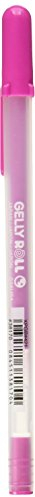 Sakura Gelly Roll MOONLIGHT ROSENROT (#421) Gelstift mit Schwarzlicht-Leuchteffekt, 1 Stück