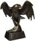 Design Toscano Schmiedende Kraft, Art Deco Adlerstatue, 28 x 33 x 35,5 cm