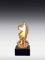 Figur Schach Glanz-Gold