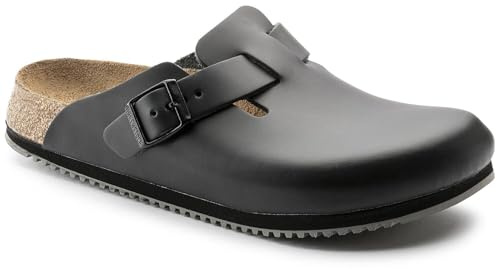 Birkenstock Super Grip Professional Boston Clog Black - Size 43 - [BB129-43]