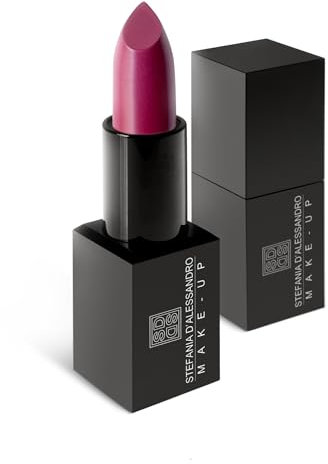 Lipstick Shiny, Metal Plum - Rossetto Stick Perlato, Prugna metallico - Stefania D'Alessandro Makeup