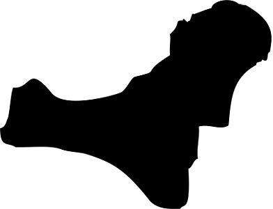Autoaufkleber: EL HIERRO, Kanarische Inseln, Kanaren, Meer, Reisen, Urlaub (Grau - 130 mm x 100 mm)