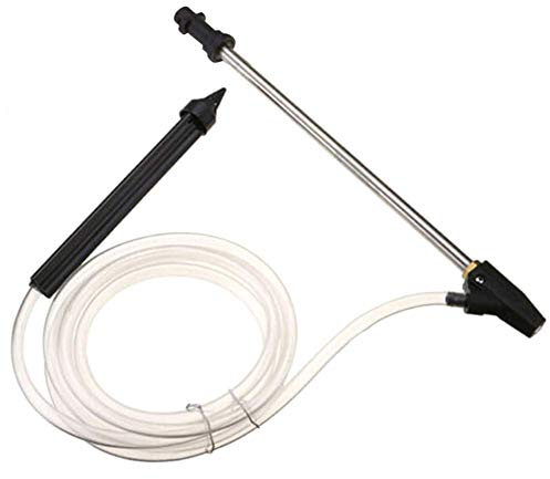 High Pressure Washer Sandblasting Kit,Sand Wet Blasting Washer,1/4 Quick Connect Release Adapter Washer Gun w/Nozzle Cleaning Tool,Sandblasting Attachment Kit,Spray Washing Gun Sand Blaster
