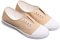 ERLINGO Chaussures en toile pour femme - Légères et confortables - Décontractées - Tendance - En toile - Baskets classiques à lacets - Chaussures de marche plates - Pour femme et fille - - kaki, 37 EU