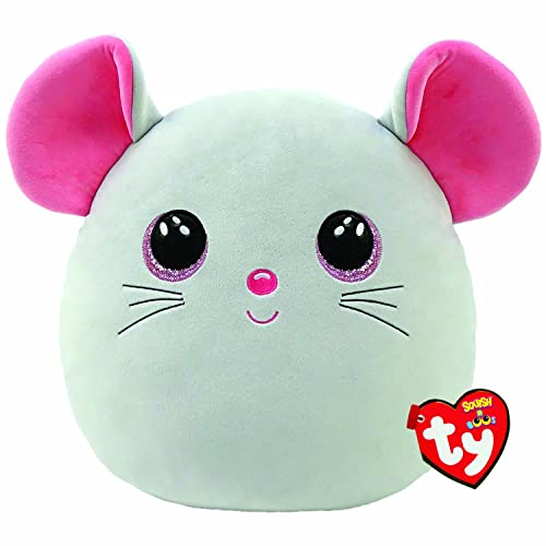 TY - Squish a Boo Maus Catnip - 20 cm, 2009137, Grau