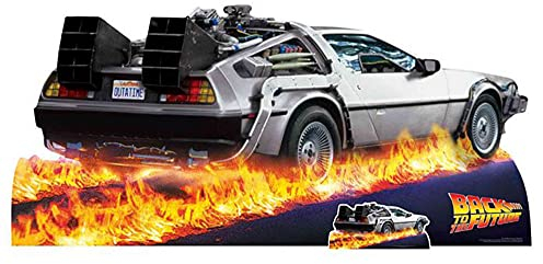empireposter Back to The Future - Delorean - Auto - Pappaufsteller Standy - 195x90 cm