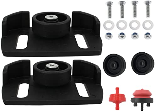 Chacarbtu Schneefräse Skid Shoes Rolling 490-241-0038 für MTD Crafstman Zweistufige Schneefräse