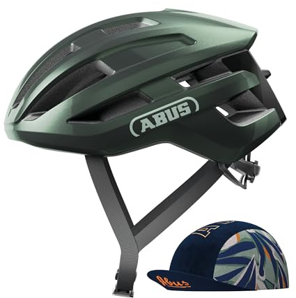 ABUS Rennradhelm PowerDome ACE - mit ABUS Race Cap - leichter Fahrradhelm mit cleverem Belüftungssystem - Made in Italy - für Damen und Herren