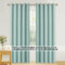PONY DANCE Cortinas Salon Modernas Cortinas Verdes Cortinas Opacas Termicas Aislantes Frio y Calor Cortinas Dormitorio Niño, 2 Piezas, 167x228 CM, Verde Claro