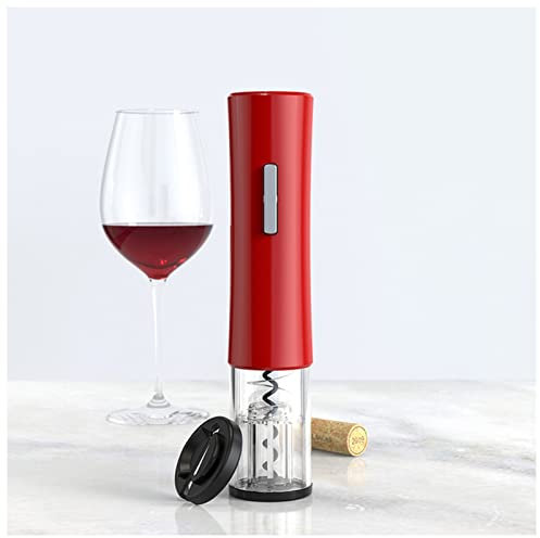 Bottle Openers Openers Electric Wine Corkscrew Bottle Household Environmental Grade ABS Wine Automatic Bottle Opener Water Bottle Opener (Size : Bright Red)