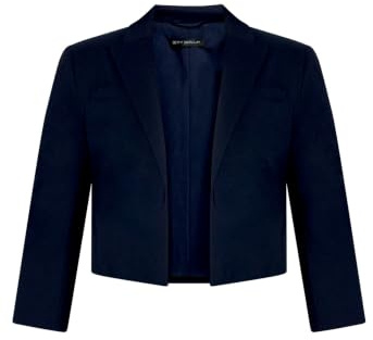 Betty Barclay Damen Kurzblazer mit 3/4 Arm 40, dunkelblau