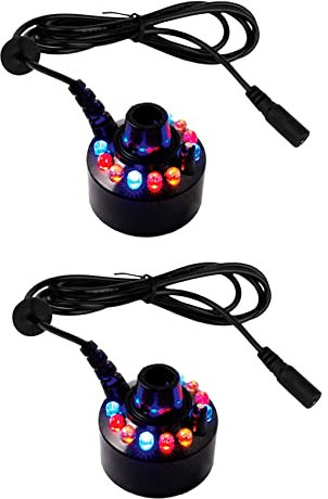 FYOBOT 2X Brumisateur, Brumisateur de D'Intérieur, Humidificateur d'air D'Atomiseur de Machine de Brouillard D'étang pour Halloween, Noël