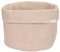 Little Dutch TE30623026 Wickeltischkörbchen gestrickt rund - Newborn Naturals Pure beige