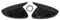 Spiegelkappen Für Peugeot 208 2020-2023 Für Peugeot 308 2014-2020 508 2008 Kohlefaser Schwarze Seitenflügel-Rückspiegel-Abdeckkappe Auto Spiegelkappen (Farbe : Bright black)