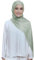 Lina & Lily Damen Hijab Kopftuch Schal mit Glanz-Schimmer Für Muslimische Frauen (Dusty Mint)