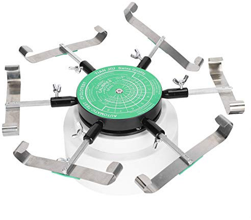 Uhren-Werkzeug, Uhrenaufzugsinstrument mit Stahlausführung, Uhrenbeweger für Automatik-Uhren, Testgerät für Uhren, Uhren-Aufzug für 6 Armbanduhren