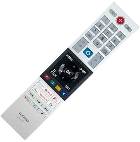 Genuine Compatible with Toshiba TV Remote Control 40LV2E63DB