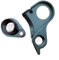 Wivplex 1 Stück Fahrrad, for Mech Dropout 10240, for Cube Stereo Sram, for Cube Elite, Cube Cross Race Reaktionsrahmen Getriebe Schaltwerk Aufhänger Haken Schaltauge(Black WGH618P1)